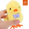 Hemoton 3pcs Wind-up Jumping Chick Compact Walking Clockwork Random for Boys Playtime Fillers 3pcs Random Color view 4