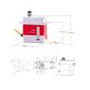 215MG V8.0 Digital Metal Gear Servo Motor view 3