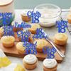 24PCS Blue Happy 18th Birthday Cupcake Toppers Eighteen Straight Outta 2008 Cupcake Picks Cheers to 18 Lengend Since 2008 Cake Decorations for 18th Birthday Anniversary Party Decorations Supplies view 4
