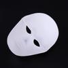 Abaodam 15pcs Halloween DIY Full Face Paper Pulp Masks Male Blank Painting Masks for Hip-hop Dance Scary Ghost Cosplay Masquerade Party Costume with Elastic Strap view 3