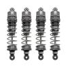 for Huangbo R1001 for Bronco R1002 R1003 4pcs Metal Oil Shock Absorber Damper RC Car Parts Accessories and Upgrades Replacement Repair RC Car DIY Parts(Gray) view 1
