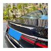 Compatible for BMW 7 Series G11 G12 730i 740i 750i 2019-2023 Rear Trunk Lid Ducktail Lip Spoiler Wings Black Carbon Car Tuning Accessories(7 Wire Right White) view 4