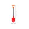 Abaodam 4pcs Mini Sand Shovels Beach for Lightweight Plastic Spades for Sandboxes Backyard Play and Outdoor Fun Random Color view 3