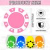 100 Custom Plastic Poker Chips,Personalized with Your Logo,Image and Text,9 Colors,Double Sided Full Color Printing,Drink Chips for Bar,Business Cards,Event/Promotional Giveaways Gifts (Pink) view 2