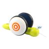 FUNOMOCYA Wooden Snail Shaped Pulling Car Crawling Learning Walker Smooth Surface Safe Developmental Balance Coordination Aid view 1