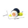 FUNOMOCYA Wooden Snail Shaped Pulling Car Crawling Learning Walker Smooth Surface Safe Developmental Balance Coordination Aid view 2