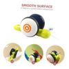 FUNOMOCYA Wooden Snail Shaped Pulling Car Crawling Learning Walker Smooth Surface Safe Developmental Balance Coordination Aid view 3