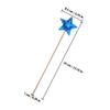GLSTOY 4pcs Star Topper Fairy Wands Lightweight Cloth Wood Cosplay Party Props for Birthday Halloween Festival Playtime Enchantment Stick view 2