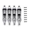 Rc Components For Wltoys 144001 144002 144010 124007 124008 124016 124017 124018 124019 4pcs Metal Shock Absorber RC Car Upgrades Part(Silver) view 1