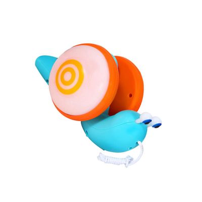 Uonlytech Cartoon Snail Pulling for Early Educational Walker with Anti-Skid Tires and Drawstring Safe and Wear-Resistant Learning for Walking Development and Play