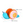 Uonlytech Cartoon Snail Pulling for Early Educational Walker with Anti-Skid Tires and Drawstring Safe and Wear-Resistant Learning for Walking Development and Play view 2