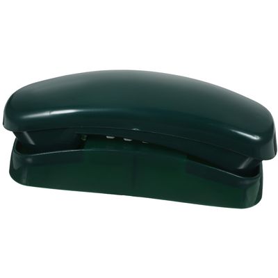 PAMINGONO Pretend Phone for Educational Learning Telephone in Dark Green Interactive for Hand-Eye Coordination Development and Play