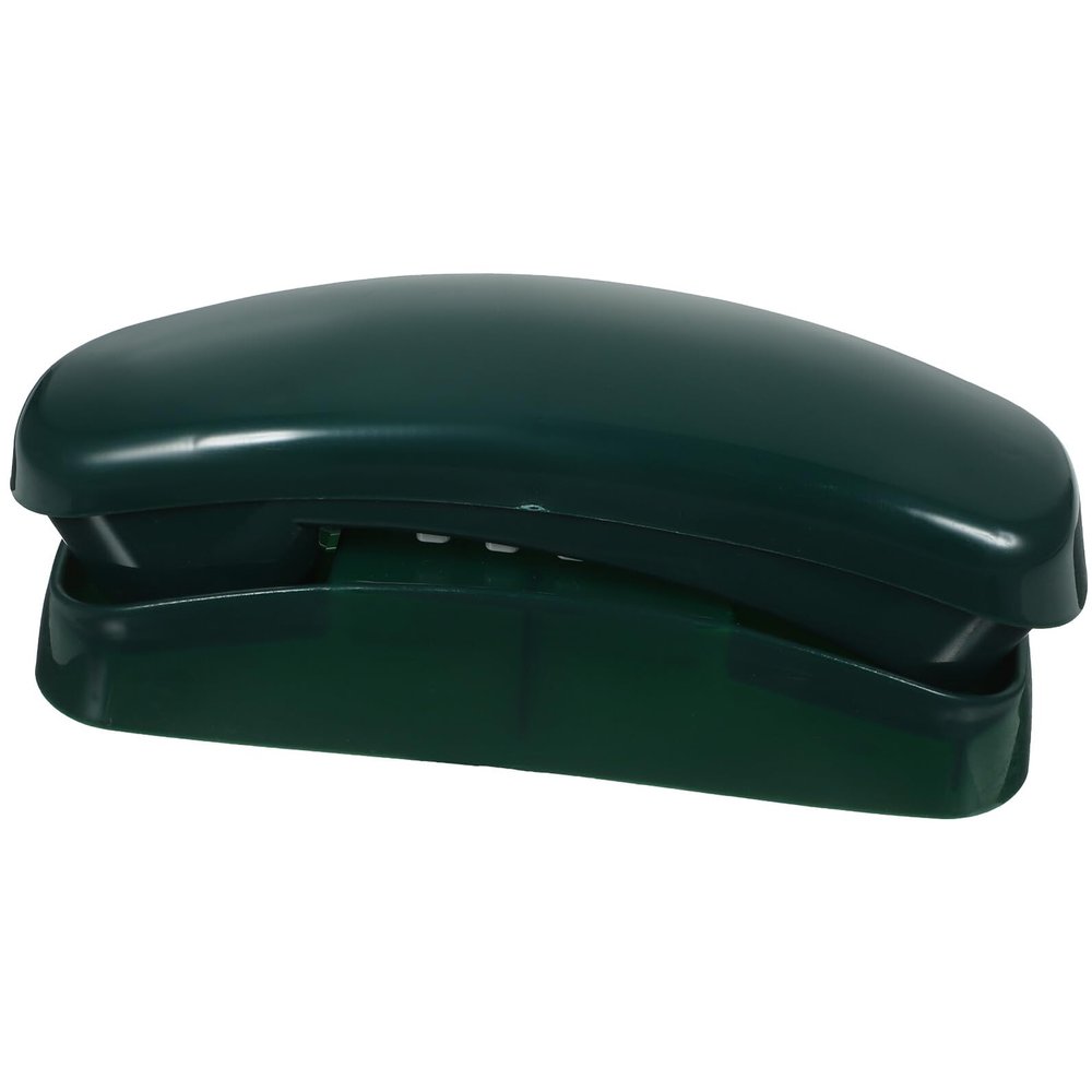 PAMINGONO Pretend Phone for Educational Learning Telephone in Dark Green Interactive for Hand-Eye Coordination Development and Play
