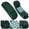 PAMINGONO Pretend Phone for Educational Learning Telephone in Dark Green Interactive for Hand-Eye Coordination Development and Play view 3