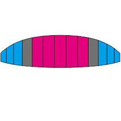 150cm RC Paraglider Wing Single-Layer New Type Umbrella Coat for Adult Stunning Aerobatic Flights Paragliding Canopy(NO.1)