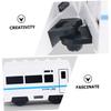 SUPVOX Electric Train Four-Section High-Velocity Plastic Train for Boys and Christmas with Easy Assembly and Wheel Protection view 3