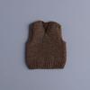 1/12 Scale Male Clothing for 6-inches Action Figure Body, 1/12 Man Action Figure Knit Vest / Sweatshirt Sweater (Coffee, Waistcoat) view 1