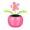 Solar Dancing Flower Automotive Ornament Swinging Animated Sun Flower Dancer Toy Car Dashboard Decor Suncatchers Solar Apple Blossom Bobblehead Windowsill Decoration for Car Home Decor view 1