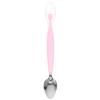 HAMPPLIES Silicone Spoon with Storage Box Soft-tip Tableware for Fruit and Food Scraping Gentle Gums and Flexible Supplies for Self-feeding view 1