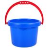 BESPORTBLE Lightweight Plastic Sand Bucket with Comfortable Handle for Beach and Outdoor Play Multi-Functional Summer Pail for Sandcastle Building Paint and Washing Use and Wear-Resistant view 1