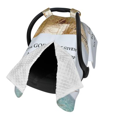 2 Timothy 1 7 God Has Not Given A Spirit of Fear Baby Car Seat Cover & Breastfeeding Nursing Cover - Breathable Stretch Fabric Multi-Use Nursing Cover for Breastfeeding