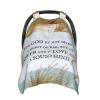 2 Timothy 1 7 God Has Not Given A Spirit of Fear Baby Car Seat Cover & Breastfeeding Nursing Cover - Breathable Stretch Fabric Multi-Use Nursing Cover for Breastfeeding view 2