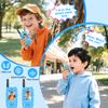 Video Walkie Talkies for Kids, 2 Pack Rechargeable Kids Walkie Talkies Long Range Outdoor Christmas Birthday Toddler Toys Gifts for 3-12 Year Old Boys Girls for Outside, Camping, Travel, Hiking, Blue view 2