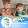 2025 New Talking Wall Chart for Kids  English & Spanish Learning Poster with Songs, ABCs, Numbers, Animal Words & Piano (C) view 2