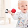 BESPORTBLE 2pcs Grip Cloth Rattle Dumbbell Soft Sensory Handheld Barbell for Grasping and Early Development Interactive Plaything view 3