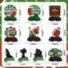 10 Pieces Football Honeycomb Centerpieces  Game Time Table Decorations with Football, Player, Goalpost, and Touchdown Signs for Game Day Parties and Sports-Themed Events view 2