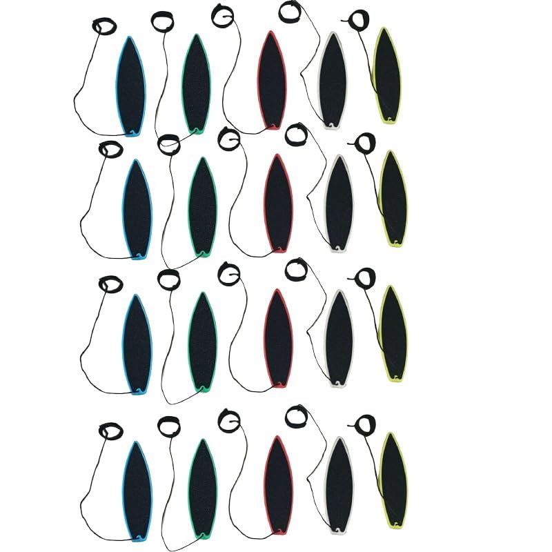dangjuacua 20Pcs Finger Surfboards Mini Fingertip Surfing Toys for Adults, Fun Surf the Wind Handheld Desk Gadgets