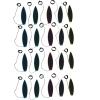 dangjuacua 20Pcs Finger Surfboards Mini Fingertip Surfing Toys for Adults, Fun Surf the Wind Handheld Desk Gadgets view 1