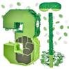 16 Inch Number 3 Green Hero Party Piata for Kids  Birthday Decorations with Stick, Blindfold & Confetti, Fillable Boys & Girls Party Supplies (hlk-A3th) view 1