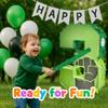 16 Inch Number 3 Green Hero Party Piata for Kids  Birthday Decorations with Stick, Blindfold & Confetti, Fillable Boys & Girls Party Supplies (hlk-A3th) view 3