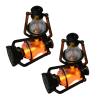 2 Pcs Miniature Lamps for Dollhouse,Doll House Miniature Retro Oil Lantern Dollhouse Accessories Scene Ornaments Dollhouse Miniature Scene Model Hurricane Lantern Kerosene Lamp view 1