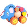 SUPVOX Creative Cartoon Elephant Pulling Cart Car Funny Walker for Promotes Practical Skills Observation and Interaction view 1