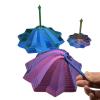 3D Printed Fidget Star Toy, Transformable Stress Relief Finger Toy with Knob Handle for Adults & Kids, 10.6cm Anti-Anxiety Sensory Play Middle Finger Handle (Rainbow Random, 3.5in) view 4