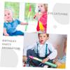 Cabilock Dinosaur Piata with Rod for Birthday Party Decorations Candy Game Carnival Supplies Pink Dinosaur Shape Festive Fun Scatter Sweets Prank view 3