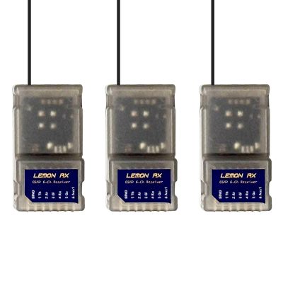 Buddy RC Compatible Spektrum Full-Range DSMP 6-CH Receiver DSMX DSM2 Compatible 6-CH RC Receiver(3PCS