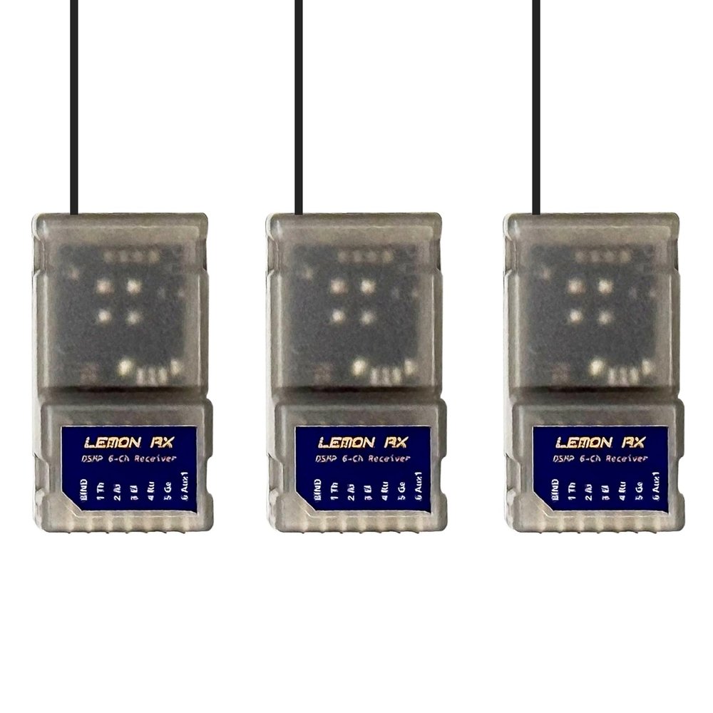 Buddy RC Compatible Spektrum Full-Range DSMP 6-CH Receiver DSMX DSM2 Compatible 6-CH RC Receiver(3PCS