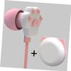 POPETPOP Cat Claw Earbuds for Kids Girls with Cartoon Storage Box view 2