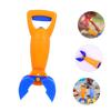 BESTonZON Interactive Sand Grabber for Orange Plastic Sand Catcher for Beach Sandbox Backyard Play Safe Thick Material Summer Gift for Boys view 3