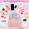 Play Purse  Toddler Pretend Plays Handbag, Dress-up Toy, Princess Dress-up Purse with Makeup Accessories, Imaginative Playing | for Children Kids Friends, Birthday Gift, Fun Role Playing Activity view 3