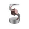 Anti-Gravity Desktop Gyro, Desktop Suspended Gyroscope, Executive Desk Toy Levitating Spinning Metal, Gravity Defying Kinetic Desk Toy, Rotating Spinner with Floating Ball for Desktop Decor(Gray) view 1