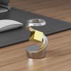 Anti-Gravity Desktop Gyro, Desktop Suspended Gyroscope, Executive Desk Toy Levitating Spinning Metal, Gravity Defying Kinetic Desk Toy, Rotating Spinner with Floating Ball for Desktop Decor(Gray) view 2