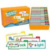 30 Read and Rhyme Flip Books, Word Family Build Book, Learn to Read Phonics Flash Cards, ABC Vocabulary Flash Cards, Kindergarten Sight Words for Preschool Learning Activities and Reading Games view 1