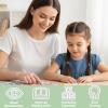 30 Read and Rhyme Flip Books, Word Family Build Book, Learn to Read Phonics Flash Cards, ABC Vocabulary Flash Cards, Kindergarten Sight Words for Preschool Learning Activities and Reading Games view 3