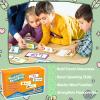30 Read and Rhyme Flip Books, Word Family Build Book, Learn to Read Phonics Flash Cards, ABC Vocabulary Flash Cards, Kindergarten Sight Words for Preschool Learning Activities and Reading Games view 4