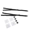 Yinhing Adjustable TV Safety Straps Anti Tip Furniture Anchors for Baby Proofing Flat Screens Fix to Wall Cabinet Desk view 2