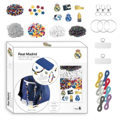 CERD LIFE'S LITTLE MOMENTS/Beauty Set Diy Bag Clip Real Madrid